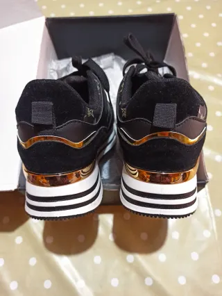 Scarpe donna Cavalli Class 37 nero/oro