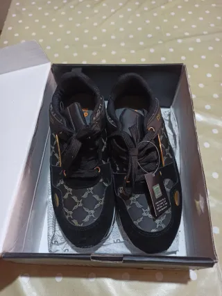 Scarpe donna Cavalli Class 37 nero/oro