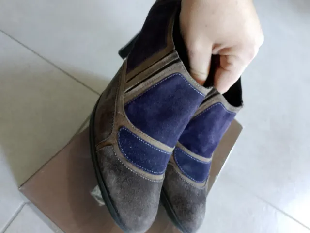 Scarpe tacco donna Vitulli Moda marrone/viola