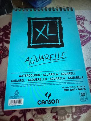 lote para pintar con acuarela