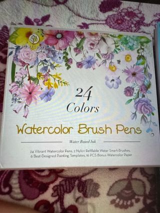 lote para pintar con acuarela