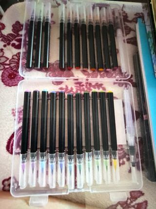 lote para pintar con acuarela