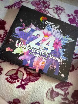 lote para pintar con acuarela