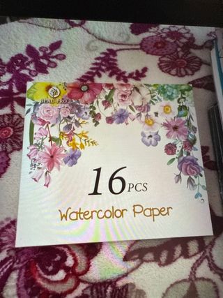 lote para pintar con acuarela