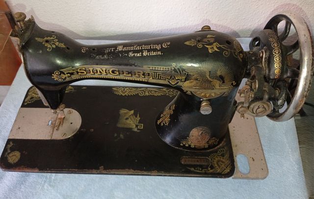 Máquina de coser Singer Modelo 27 - 1916