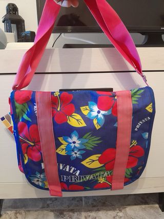 Mochila Privata Flores Hibisco