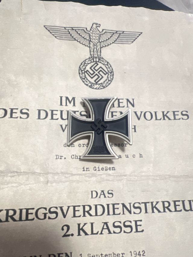 Cruz de Guerra Alemana 2da Clase 1942