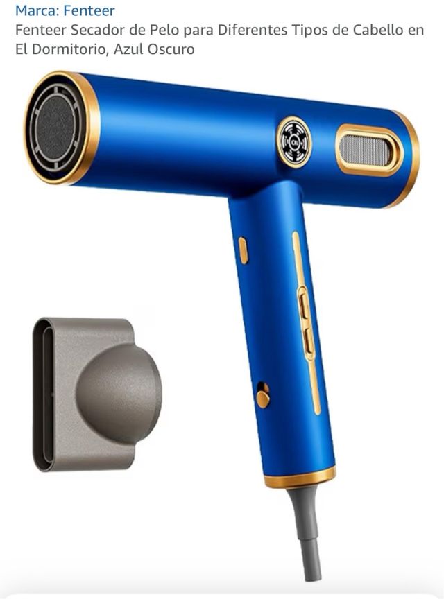Secador de Pelo Fenteer Alta Velocidad