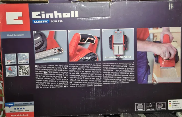 Cepillo Eléctrico Einhell TC-PL 750