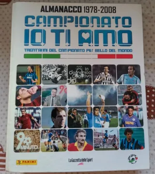 30 DVD +Almanacco "CAMPIONATO IO TI AMO" 1978/2008