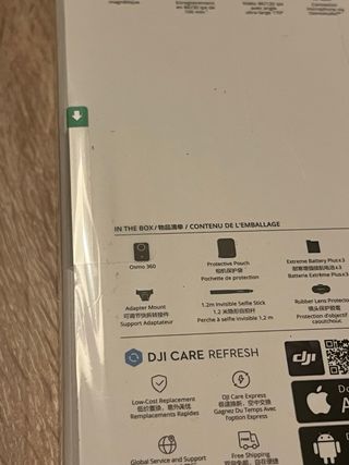 DJI Pack Aventura Osmo 360, cámara 360