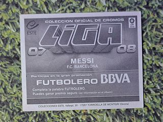 2007-08 - LIGA ESTE - LEO MESSI - FC BARCELONA