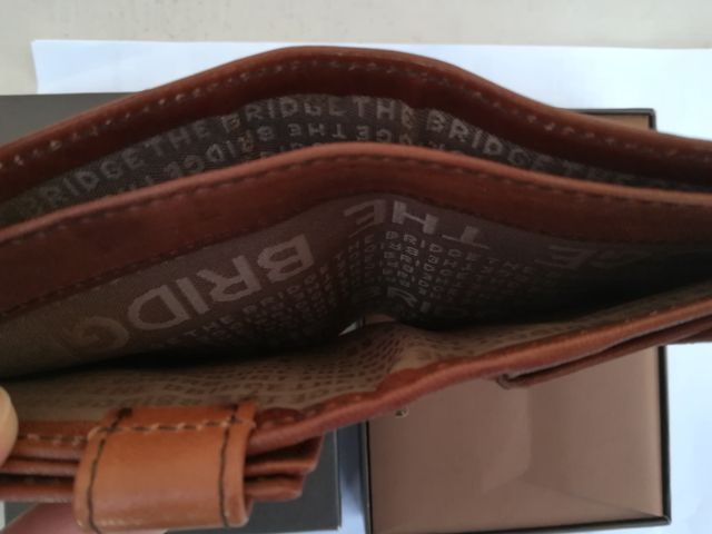 Portafoglio The Bridge Made in Italy vera pelle