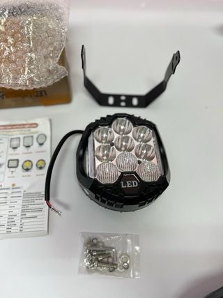 RIGIDON Faros led redondo, 7 Pulgadas 75w