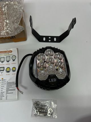 RIGIDON Faros led redondo, 7 Pulgadas 75w