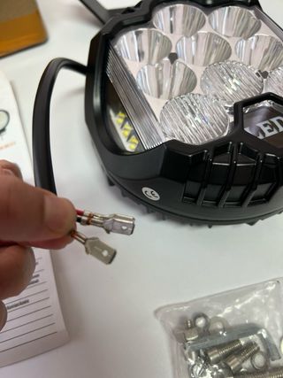 RIGIDON Faros led redondo, 7 Pulgadas 75w