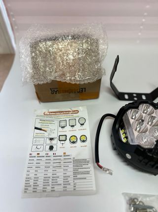 RIGIDON Faros led redondo, 7 Pulgadas 75w