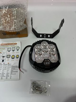 RIGIDON Faros led redondo, 7 Pulgadas 75w