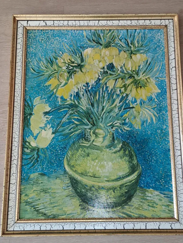 Reproducción Van Gogh Flores Amarillas