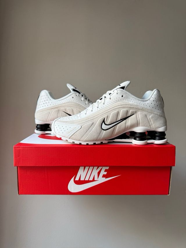 Nike Shox R4 Summit White Light Orewood (40)