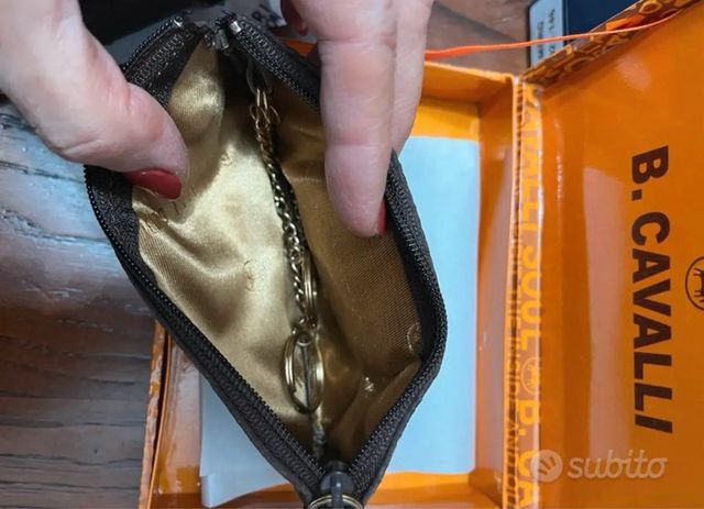 Set portachiavi, portafoglio e bracciali Cavalli