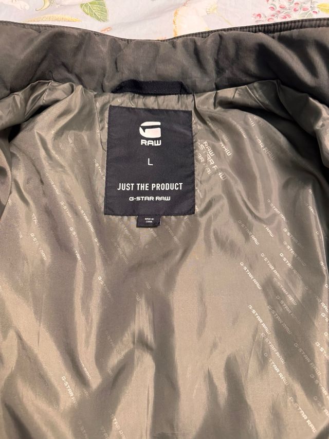 Chaqueta G-Star RAW acolchada gris