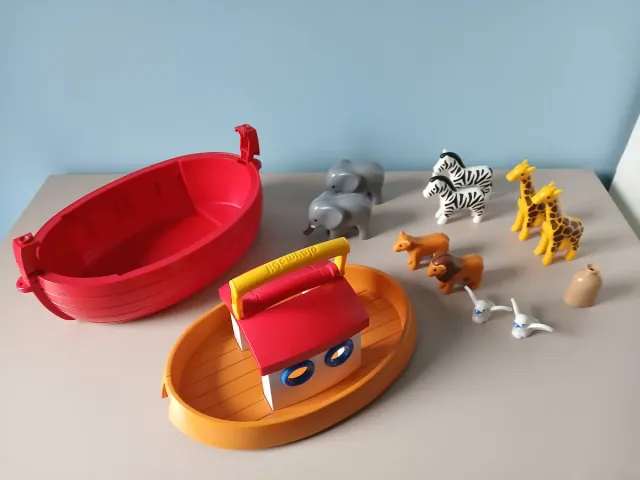 Playmobil 1.2.3 Arca de Noé con animales