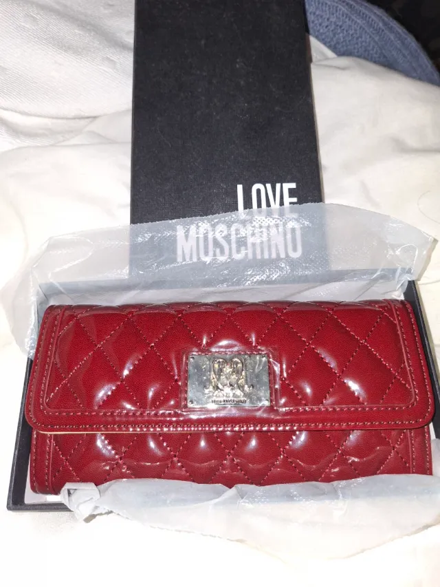 Monedero Love Moschino Rojo