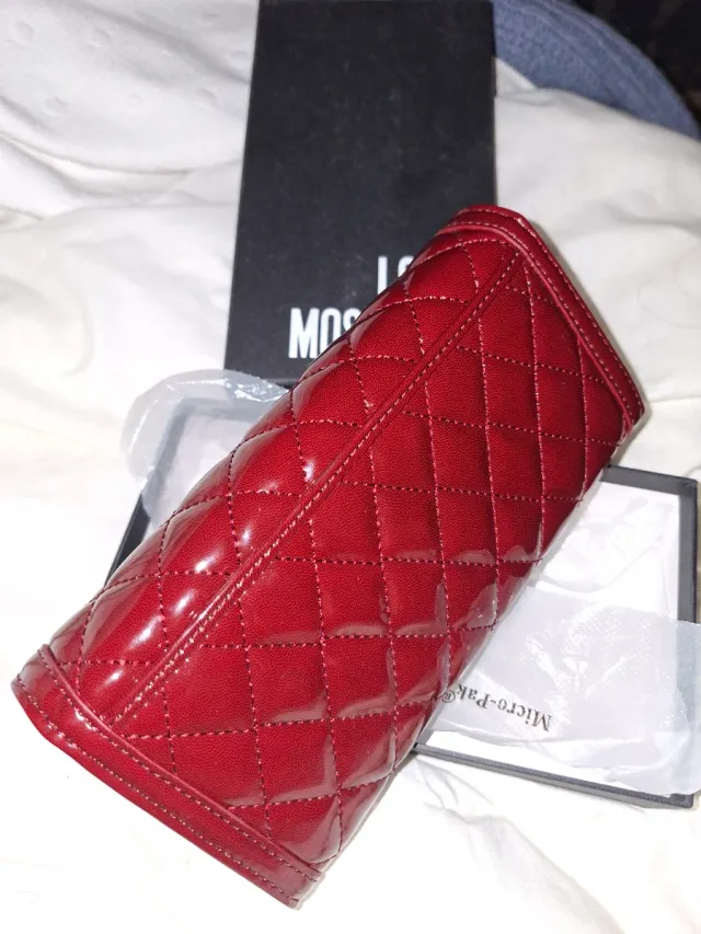 Monedero Love Moschino Rojo