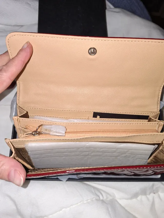 Monedero Love Moschino Rojo