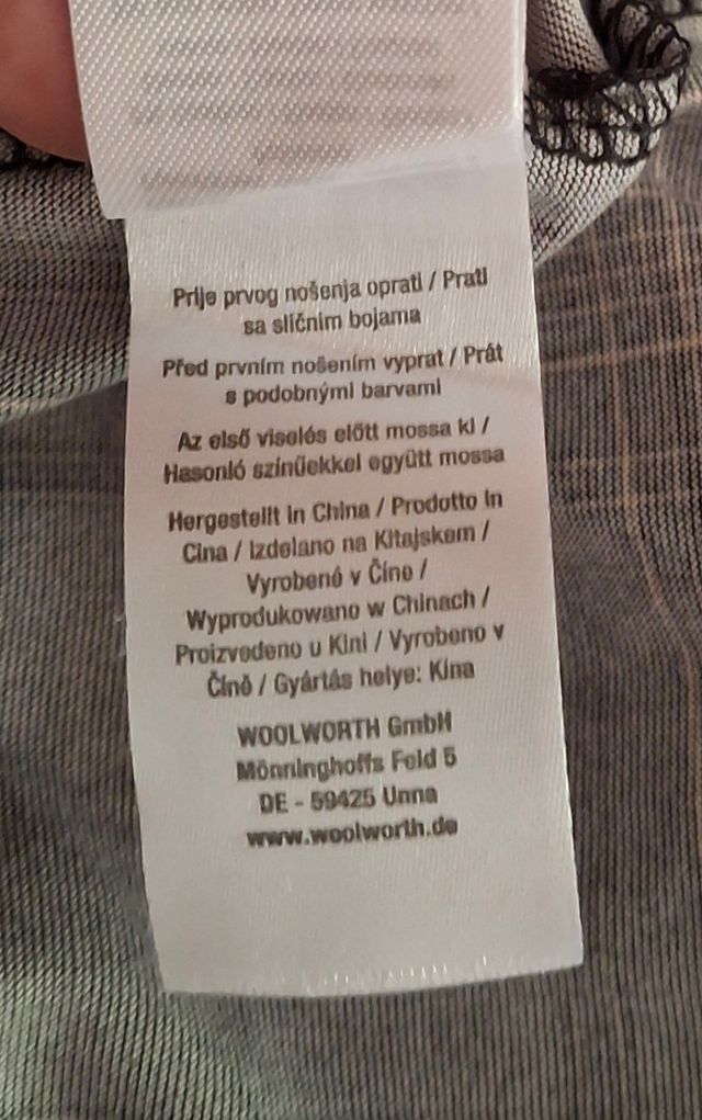 Camiseta Infinity Woman Cuello Alto Cuadros