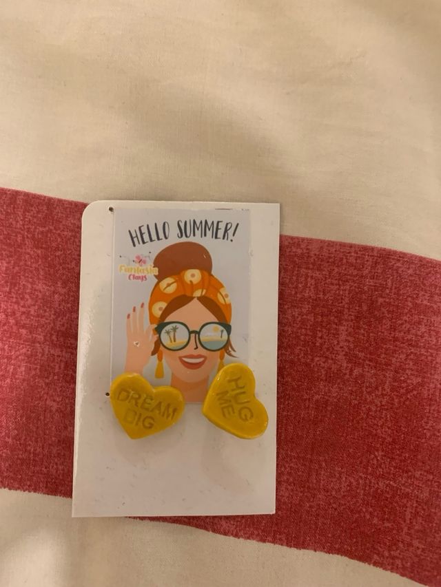 Pendientes Corazón Guapa by Shelly Amarillos