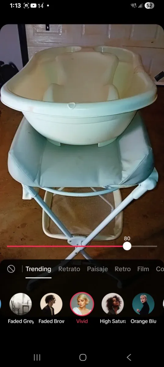 Bañera para bebé con cambiador