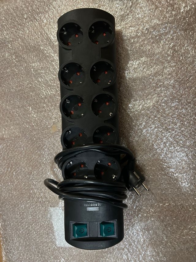 Regleta Brennenstuhl 8 enchufes