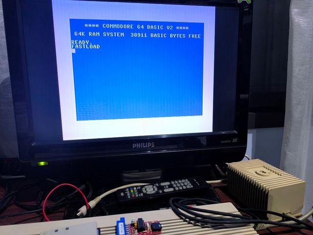 Commodore C64 Computador com acessórios