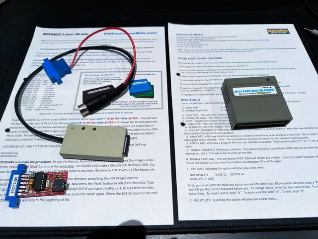 Commodore C64 Computador com acessórios