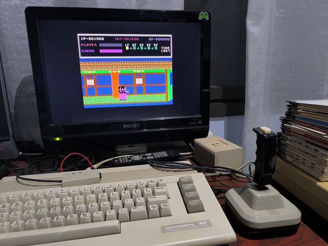 Commodore C64 Computador com acessórios