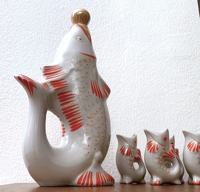 POLONNE Ucraina / RUSSIA SET Liquore PESCI