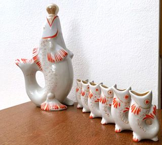 POLONNE Ucraina / RUSSIA SET Liquore PESCI