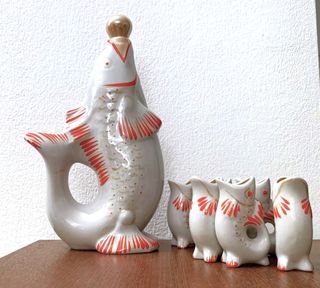 POLONNE Ucraina / RUSSIA SET Liquore PESCI