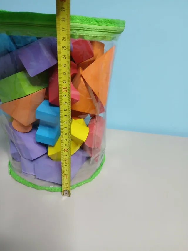 Bloques de construcción de foam blandos