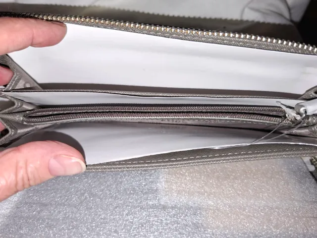 Cartera Michael Kors plateada