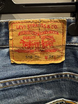 Pantalón vaquero Levi's azul 516 w31 L34
