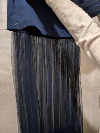 Vestido Miphai Azul Marino Talla XS