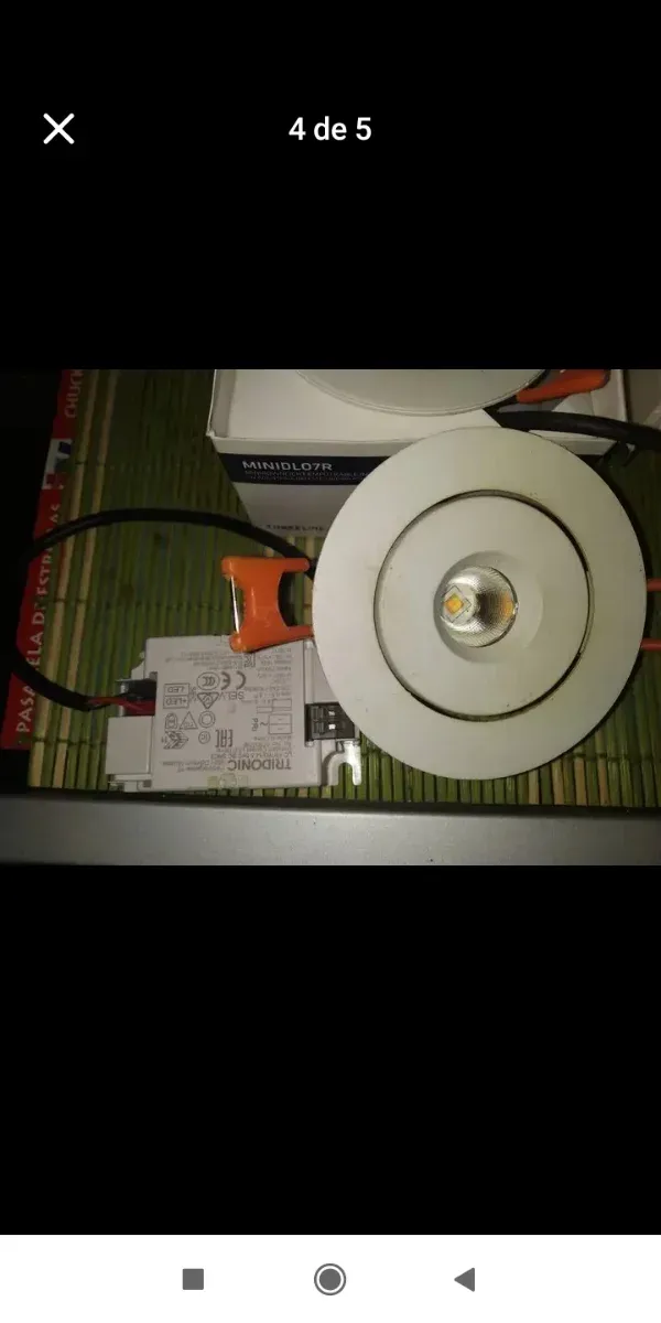 Focos LED Empotrables THREELINE 7W