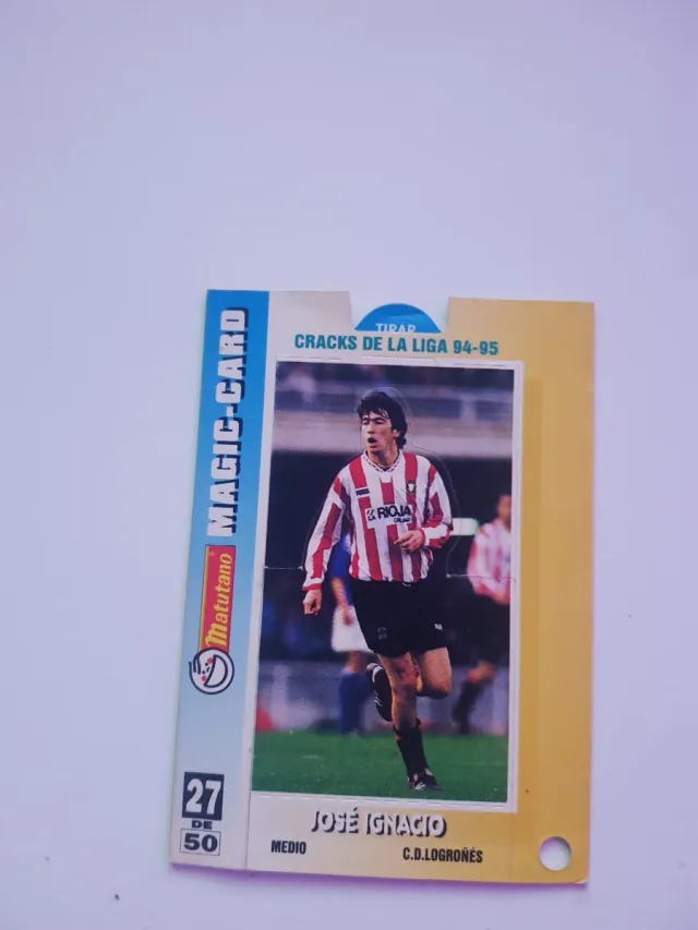 Cromo Jose Ignacio Sanz Matutano 94-95 1994-1995