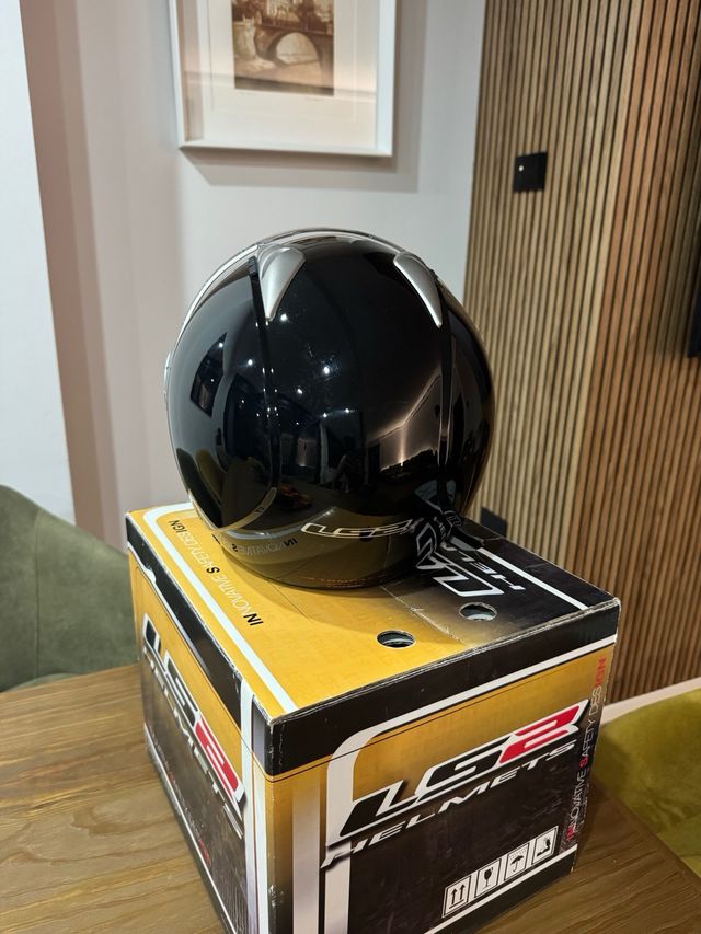 2 Cascos LS2 OF545 Tomcat Negro Talla M