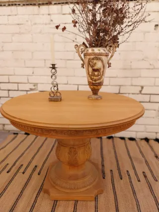 Mesa antigua extensible