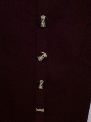 Jersey Vinceotto burdeos botones