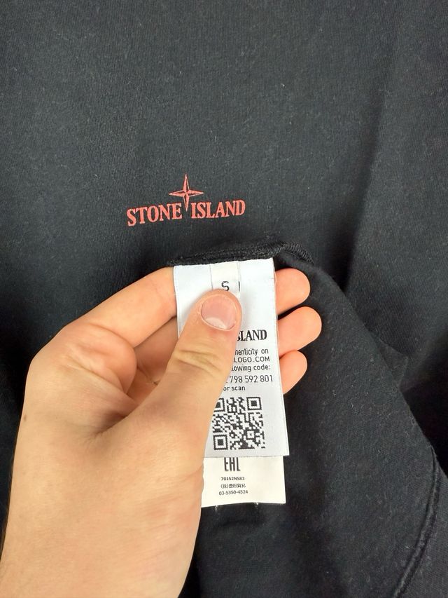 Black Stone Island t-shirt